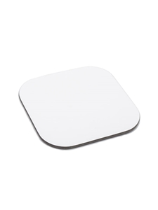 White Hardboard Coaster (Customizable)