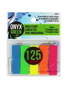 Onyx Green Adhesive Sticky Note Arrow Strips