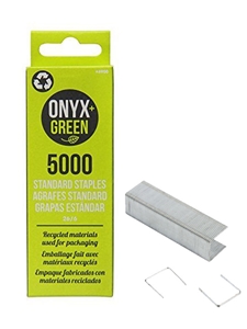 Onyx Green Recycled Staples
