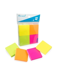 Wildcat Shop - 2x2 Neon Mini Sticky Notes 4 Pack