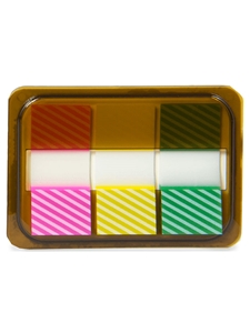 Striped Sticky Note Page Markers
