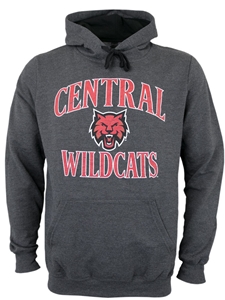Graphite Central Wildcats Hood