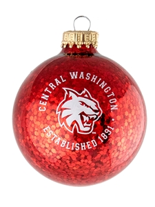 CWU Crimson Ornament