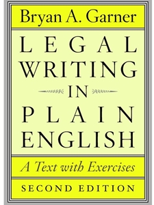 LEGAL WRITING IN PLAIN ENGLISH