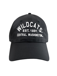 Black Adjustable Wildcats Hat