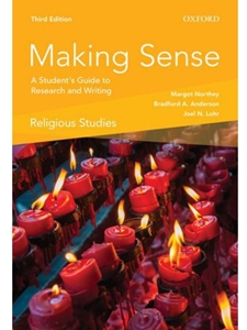 MAKING SENSE IN RELIGIOUS STUDIES