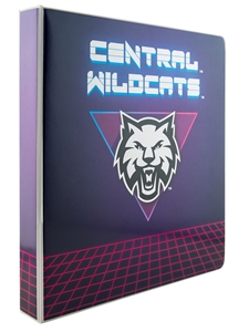 1" Retro Central Wildcats Binder