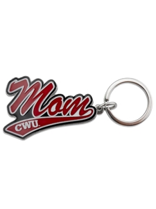 Mom CWU Keychain