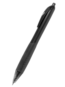 Retractable Ballpoint Pens - Black - 2 Pack