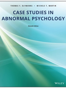 CASE STUDIES IN ABNORMAL PSYCHOLOGY