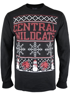 Wildcats Ugly Sweater Long Sleeve Tshirt