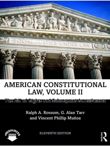 AMER.CONSTIT.LAW:BILL OF RIGHTS..V.II