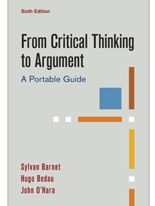 FROM CRITICAL THINKING TO ARGUMENT