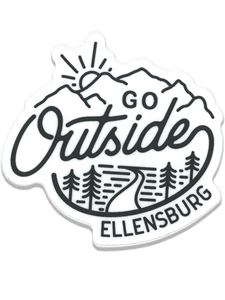 Go Outside Ellensburg Decal