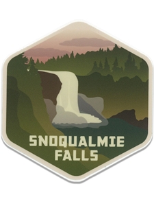 Snoqualmie Falls Decal