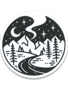 Starry Night River Decal