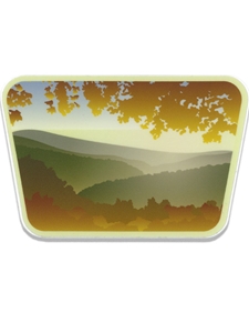 Sunrise Valley Sticker