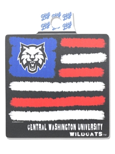 CWU Flag Decal