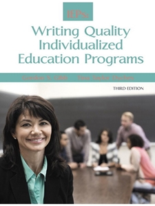IEPS:WRITING QUALITY INDIVIDUALIZED EDUCATION PROGRAMS