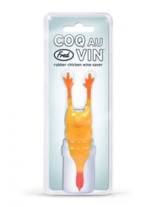 Coq Au Vin Rubber Chicken Wine Stopper