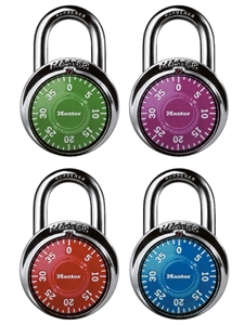 Master Lock Combination Lock -- Color Dial
