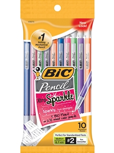 BIC Xtra Sparkle Mechanical Pencils 10pk