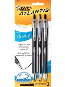BIC Atlantis Ball Pen 3pk