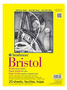 Bristol Paper Pad -- 14" x 17"