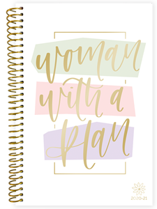 2020-21 Woman with a Plan Planner