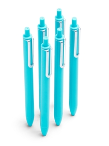 Aqua Lux Retractable Gel Pens 6pk