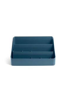 Slate Blue Large Desk Organizer