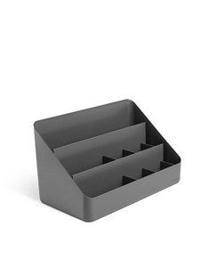 Dark Gray Large Desk Organizer