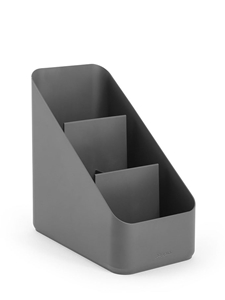 Dark Gray Small Desk Organizer