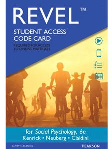 Wildcat Shop - (NA) REVEL FOR SOCIAL PSYCHOLOGY: GOALS IN INTERACTION --  ACCESS CARD, 6/E