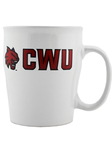 CWU 16oz White Ceramic Mug