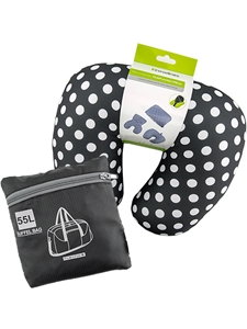Travel Set -- Travel Pillow & Duffle Bag