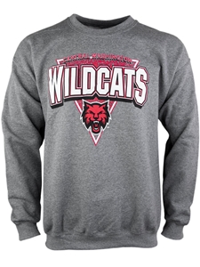 Wildcats Graphite Crew Neck Sweatshirt