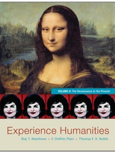 EXPERIENCE HUMANITIES,V.II TEXT