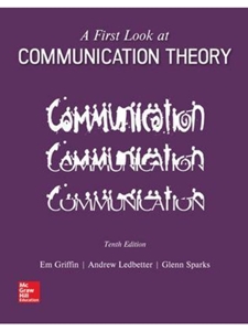 (EBOOK) FIRST LOOK AT COMMUNICATION THEORY