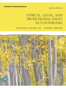 ETHICAL,LEGAL+PROF.ISSUES IN COUNSELING