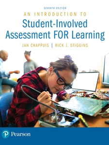 IA:EDU 551: INTRODUCTION TO STUDENT-INVOLVED ASSESSMENT FOR LEARNING