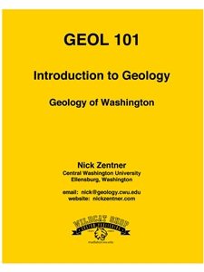 GEOLOGY OF WASHINGTON: GEOL 101 INTRODUCTION COURSE PACK