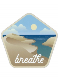 Breathe Sand Dunes Sticker