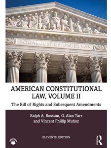 IA:LAJ 184: AMERICAN CONSTITUTIONAL LAW, VOL.II