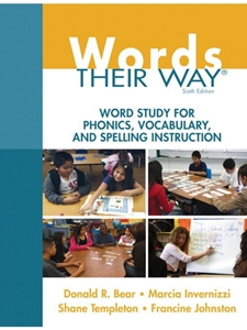 IA:EDLT 413:WORDS THEIR WAY