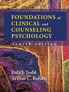 DLP:PSY 445: FOUNDATIONS OF CLINICAL AND COUNSELING PSYCHOLOGY