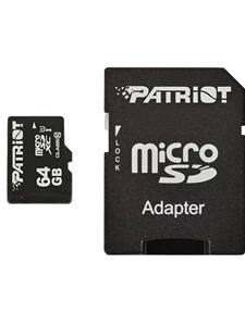 64GB microSDXC Patriot Memory Class 10 Flash Card