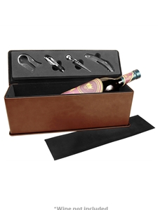 Wine Box with Tools Leatherette