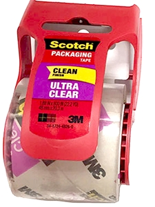 Scotch Ultra Clear Packaging Tape