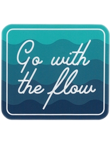Go With The Flow Sticker